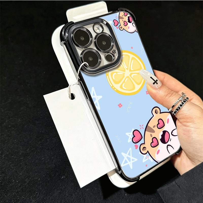 Cartoon Cute Hamster Plating Phone Case For Xiaomi Poco X5 X6 X7 X8 Pro Max F8 Ultra F7 M8 M7 M5S Redmi 15C 15 14C 13C 13 X3 12C