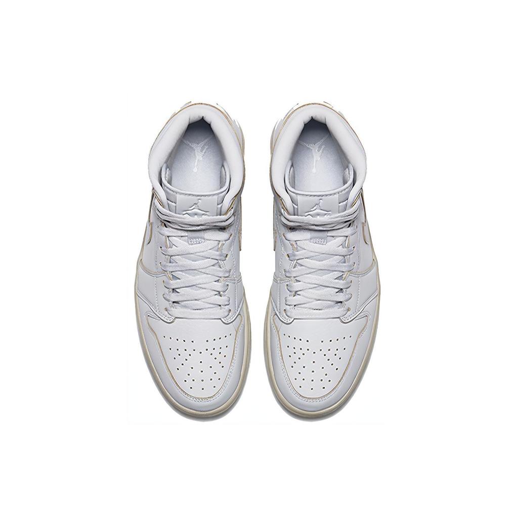 New JORDAN 1 Retro High Pure Platinum Desert Sand AA3993-030