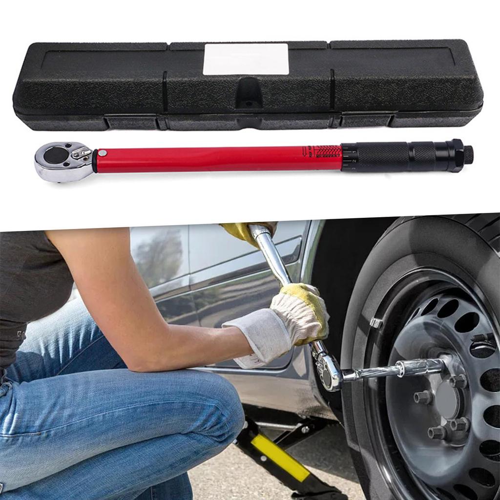 Heavy Duty Preset Torque Wrench User Friendly Designs Automotive Tire Maintenance Wrench for Secure Wheel Installation