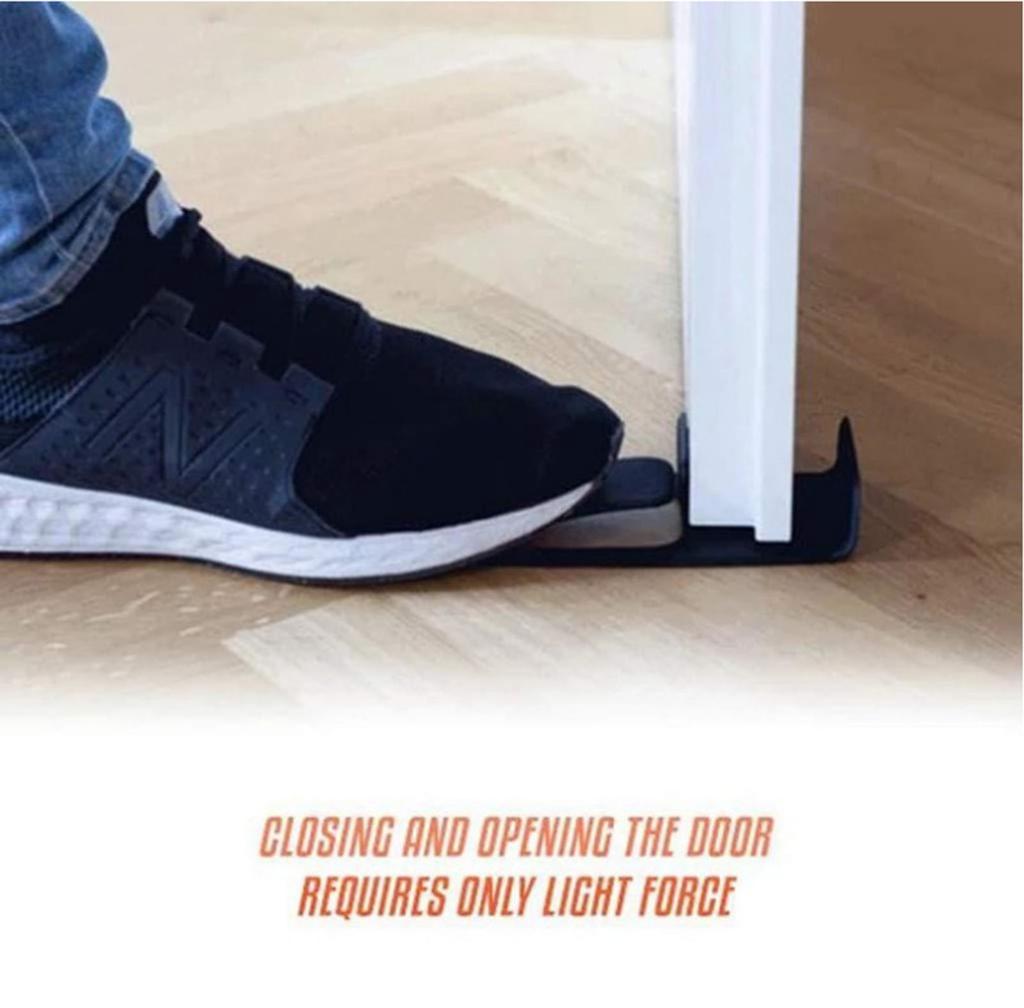 AntiCollision Plastic Door Stoppers Nonslip Decorative Door Stop Wedge Doorstop Door Rear Retainer Easy to Install
