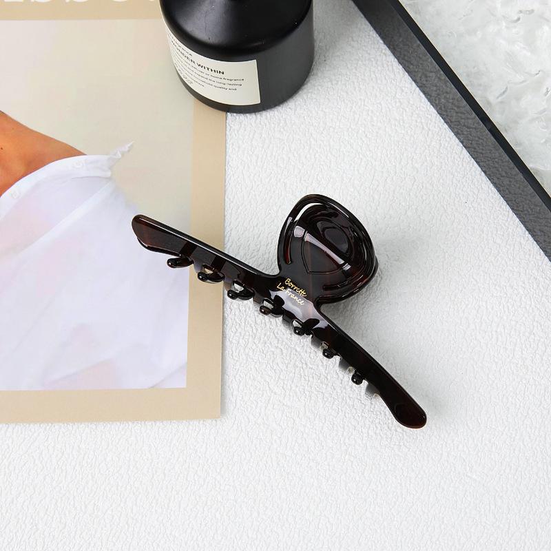 Stylish French Retro Acetate Hair Claw Clip for Updo