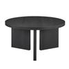 Elegant Round Coffee Table Living Room Table Side Table Coffee Table Round 80CM - Stylish & Space-Saving for Every Room (1 Piece)
