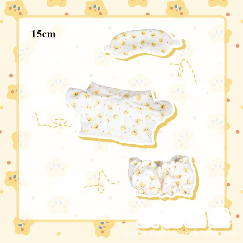 15cm/20cm Cotton Doll Pajamas  For 15cm/20cm Cotton Doll/for 1/12 BJD Dolls