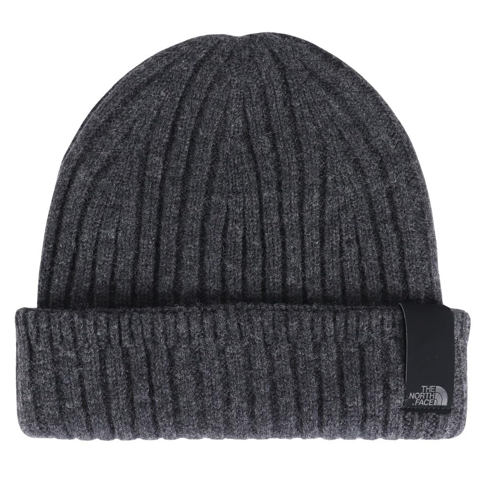 THE NORTH FACE Radial Wool Beanie (Unisex Knit Cap / KODENSHI Lining / Mixed Charcoal) Free / Head 56.5–59.5 cm
