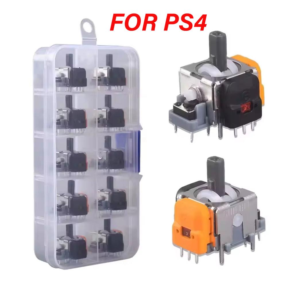 2/10 Pc Hall Effect Joystick Replacement 3D Analog Stick Sensor Module for Playstation Ps4 Ps5 Switch Pro Xbox Controller Repair