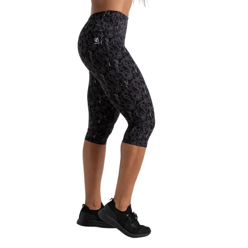 Womens/Ladies Influential Dash Print 3/4 Leggings