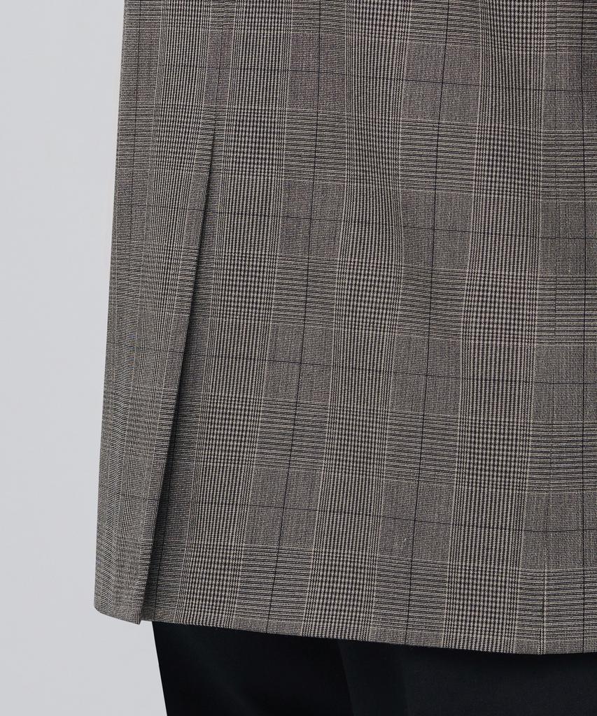 Musinsa Standard Glen Check Basic Blazer [Dark Beige]