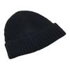 STONE ISLAND Logo Wool Knit Hat Men Hats Black 7916N03Z3-V0029