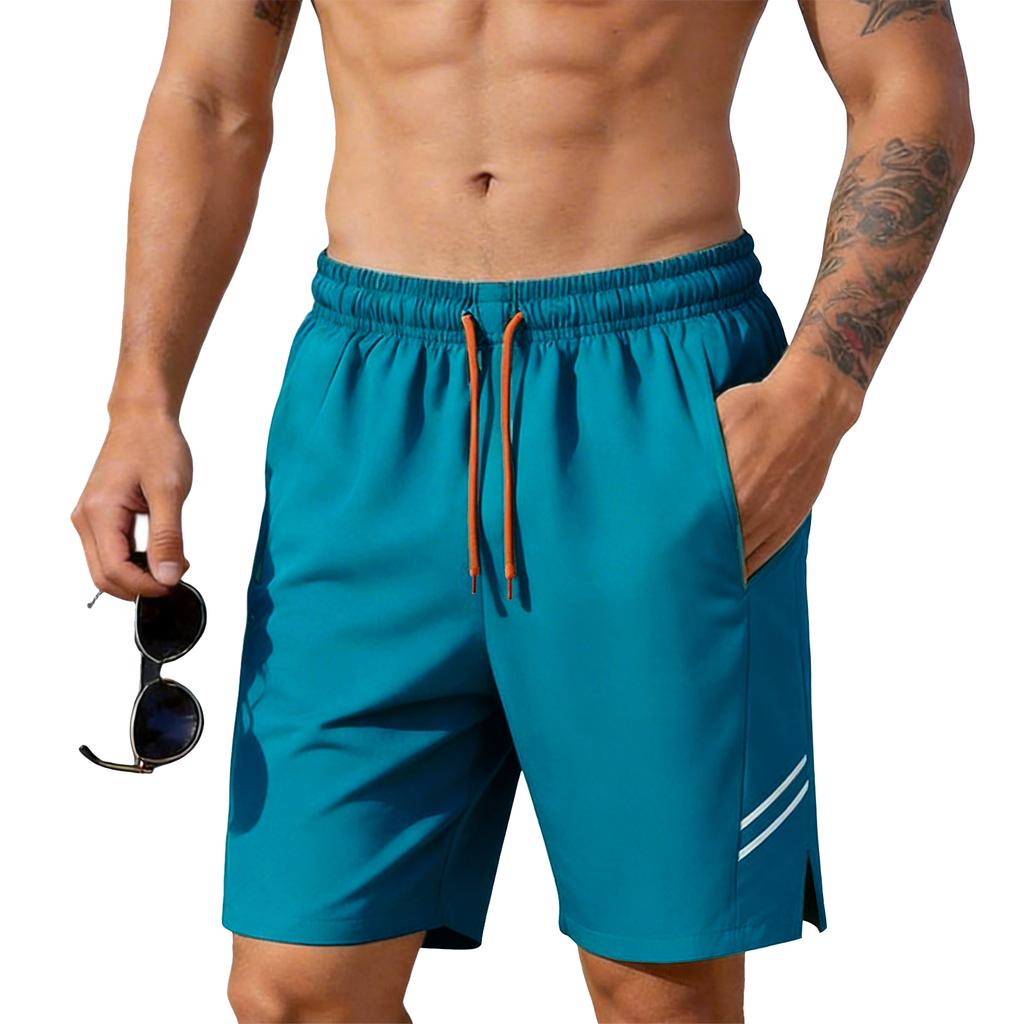 Couple's Sunscreen Shorts Running Sports Loose Beach Pants