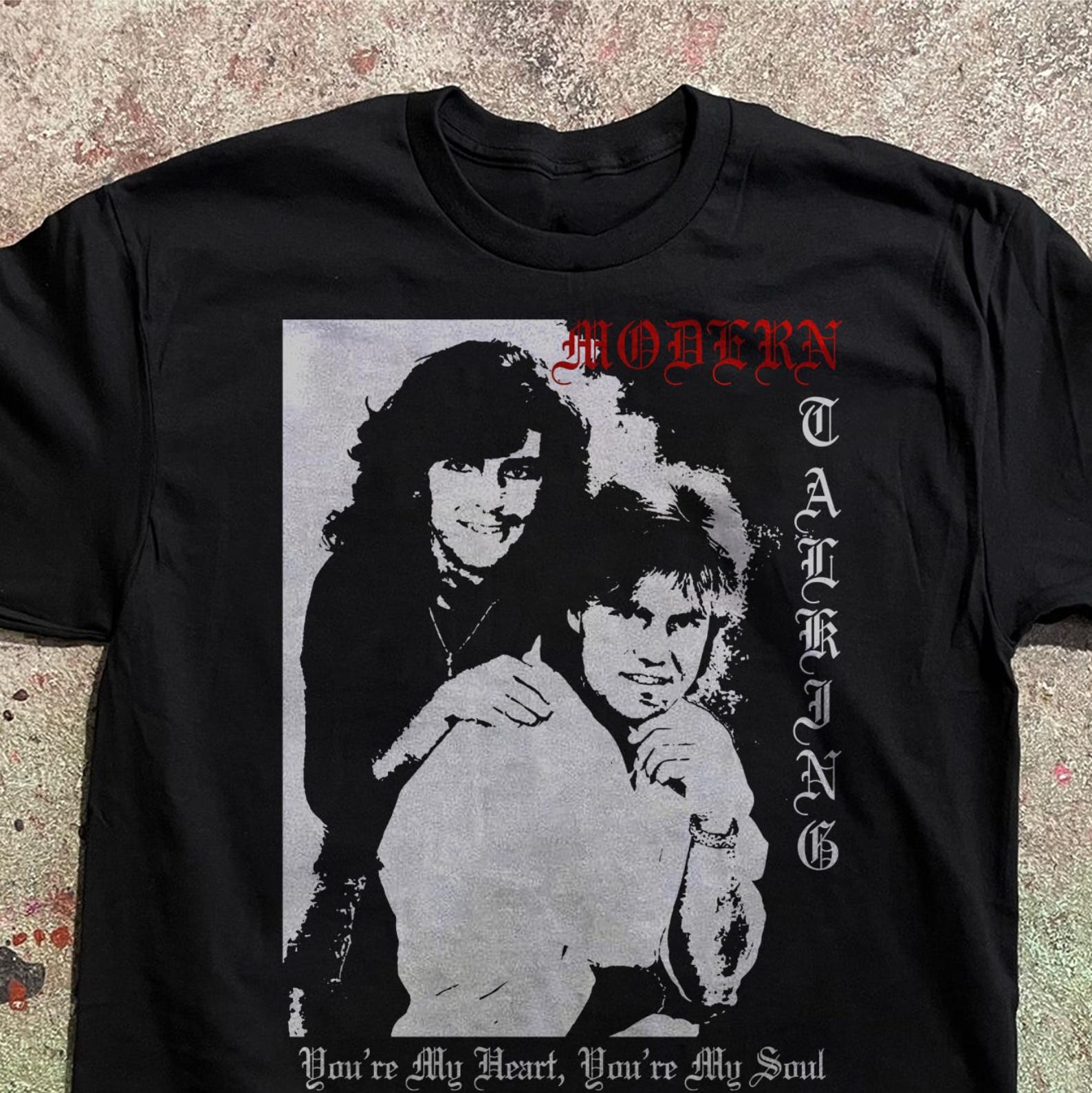 Modern Talking You re My Heart 80s Synth-Pop Duo T-Shirt M