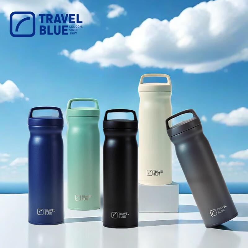 

TRAVEL BLUE 500ml Stainless Steel Insulated Travel Mug
