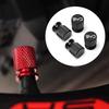 4pcs Car Tire Valve Stem Caps Aluminum Wheel Stem Air Valve Covers for BYD Atto3 Atto2 Dolphin 8 5 Seal U Tang Song Sealion Plus
