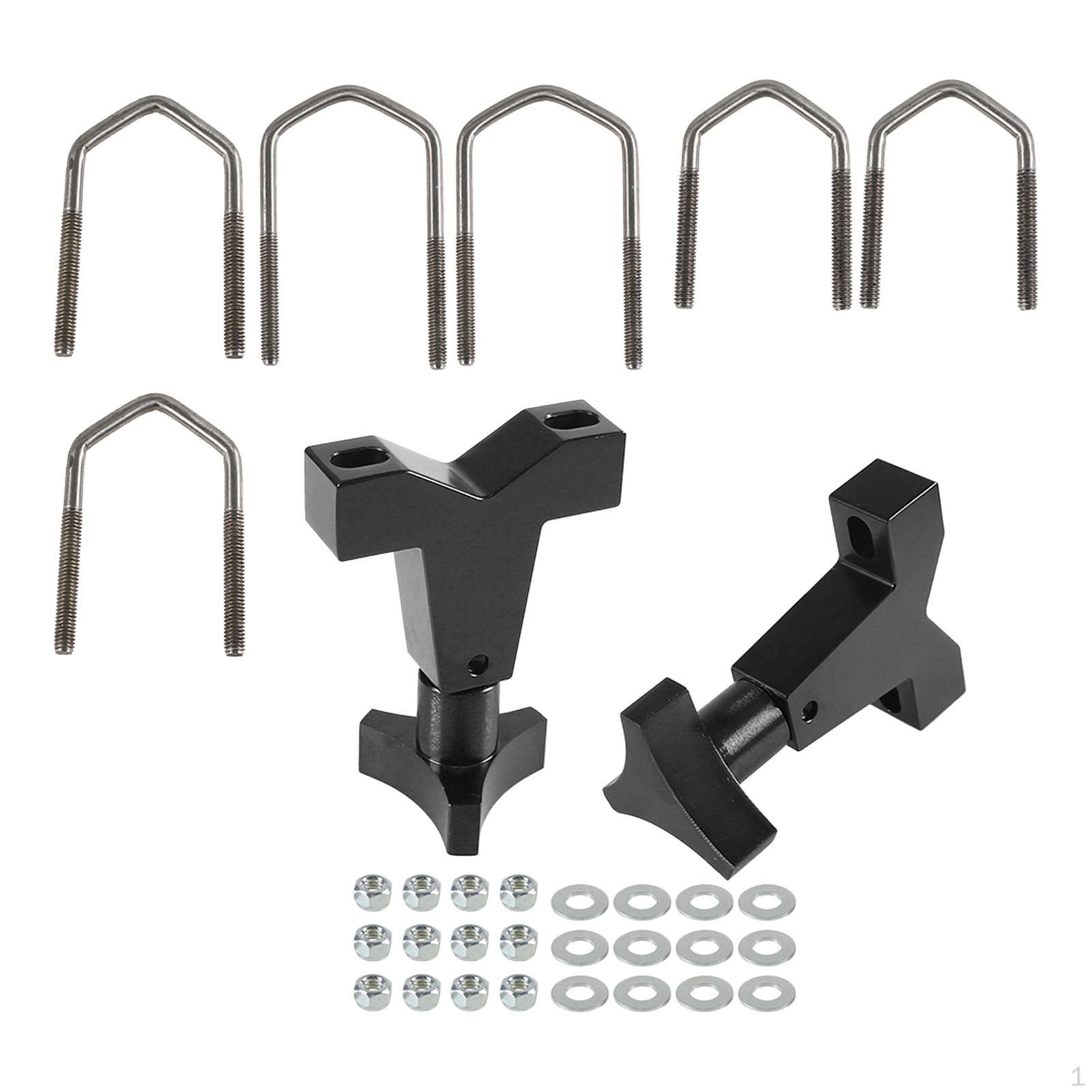 

Jack Mount 1-2.5 (Round/Square) Alloy Accessory for Vehicle Bumpers Roll Cages чорний