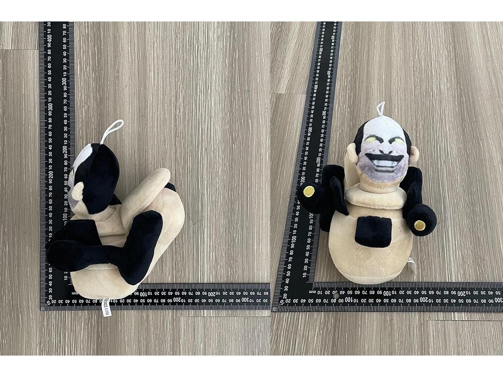 Skibidi Toilet Man Vs. Monitor Man Doll Plush Toy