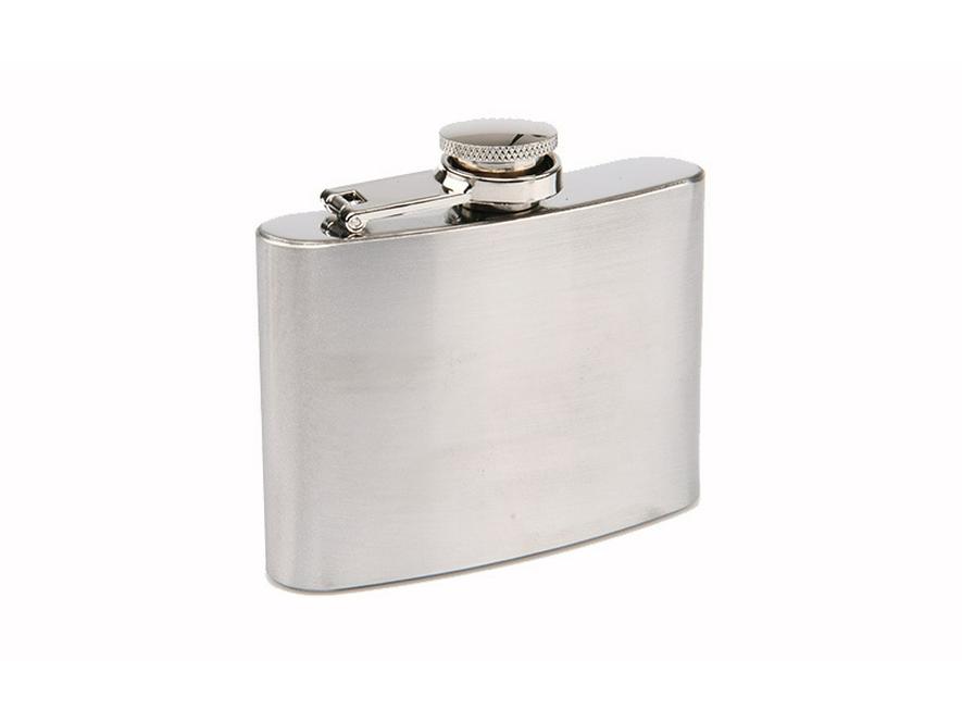 Tragbarer Herren-Hüftflachmann aus 304 Edelstahl, Outdoor-Wasserflasche, 4-10 oz, Lebensmittelqualität