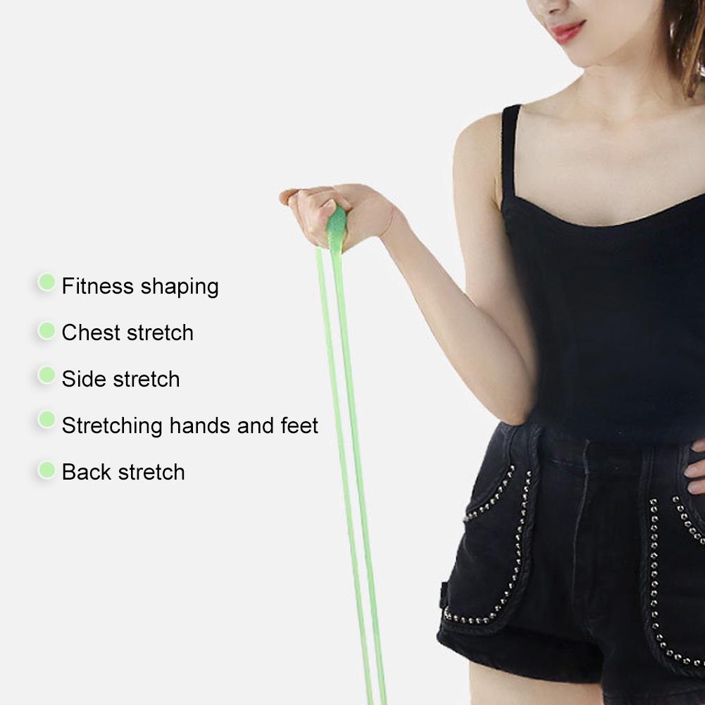 Unisex Muskelaufbau Elastische Spannungs-Widerstandsbänder Fitness-Training Zugseil