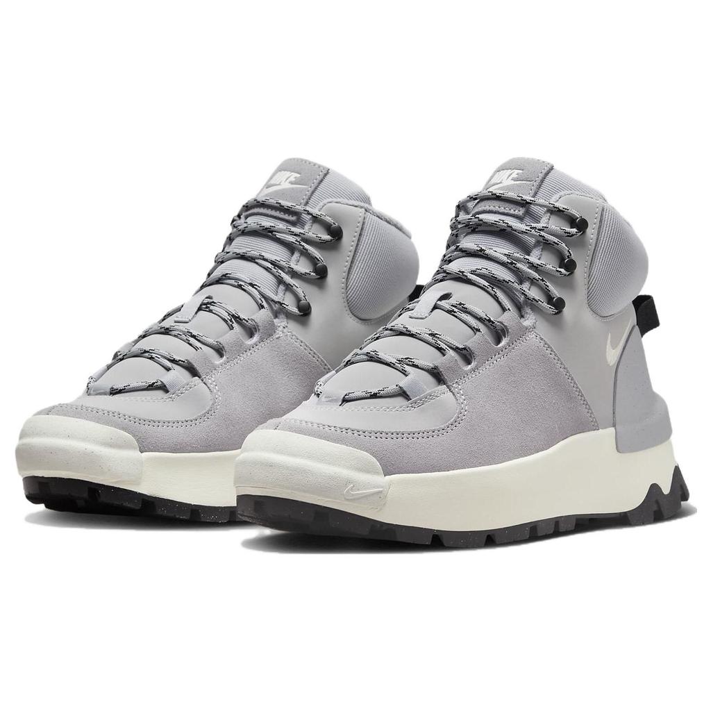 Nike City Classic Versatile Trendy High-Top Lifestyle Sneakers Women sneakers Gray DQ5601-002