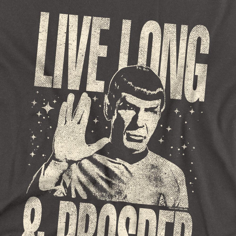 Star Trek: The Original Series Unisex Adult Prosper Spock T-Shirt