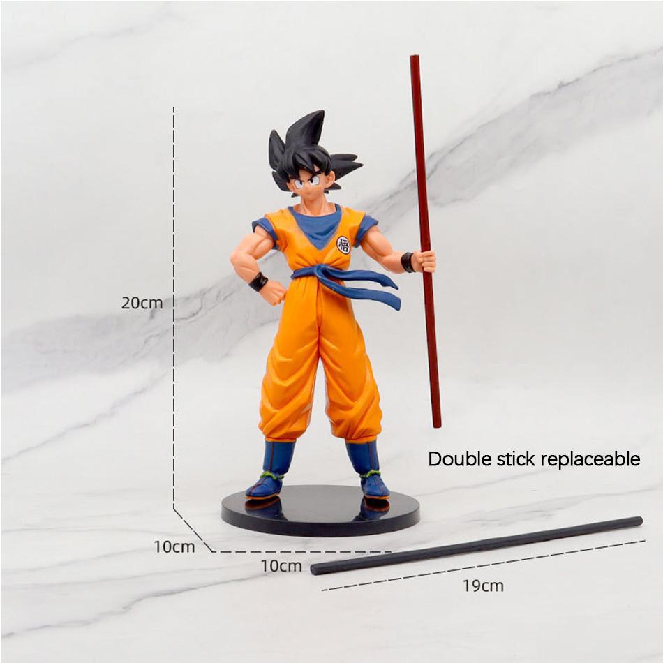 Hot Dragon Ball Son Goku Super Saiyan Anime Figure 22cm Goku DBZ Action Figure Model Gifts Collectible Figurines for Kids