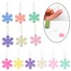 10Pcs/lot Random Color Easy Sewing Needle Device Threader Thread Guide Tool Garment Sewing Needlework Flower Shape Threader