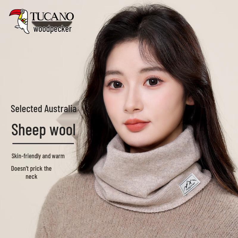 

TUCANO Women s Wool Warm Neck Gaiter Scarf One Size