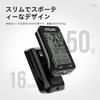 CYCLAMI Cycle Computer Lightweight Wireless Bicycle Computer IPX7 Automatic Battery Records Cycling Data Connect To BKV-310 - 50g, QZSS/GPS/Beidou