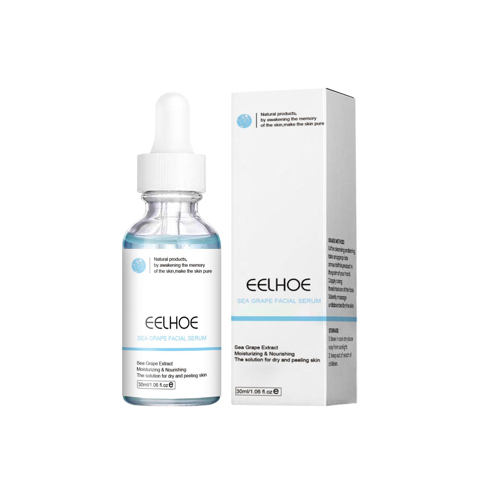 

EELHOE Мгновенное удаление морщин Сыворотка для лица Лифтинг Фирма против старения Выцветание тонких линий Увлажняющая эссенция Отбеливание Осветляющее восстановление Уход за кожей 30ml