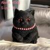 Kawaii Glückskatze Siamkatze Weich Langsam Aufgehend Knetbar Stressabbau Sensorisches Fidget Spielzeug Plüsch Schreibtischornament Angstabbau Spielzeug