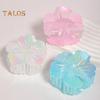 Women Hair Claw Flower Design Back Head Hair Clip Non-Slip Grip Bright Colors Shark Hair Claw Hair Accessory