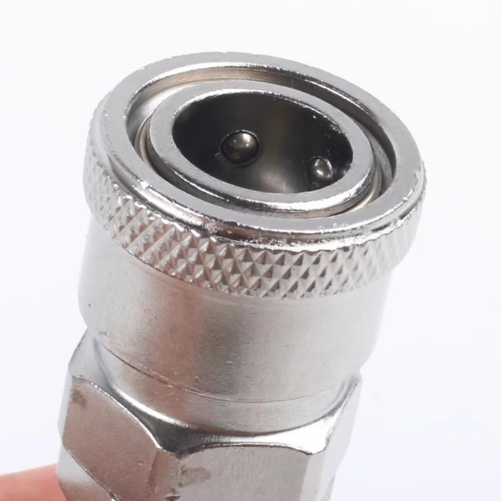 AIBOAT Truck Air Tank Connector Truck Connector Straight Elbow Air Tank Connector One-Touch