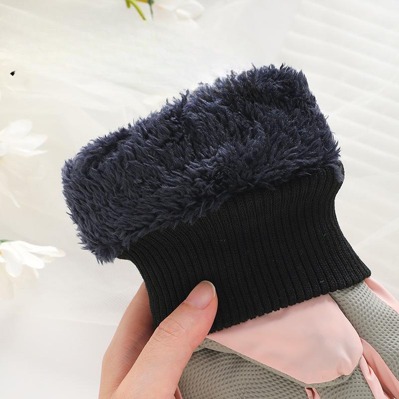 Ski Gloves Cartoon Women's Waterproof Thickened Velvet Touch Screen Cycling Windproof Outdoor Cycling Winter Warm Gloves