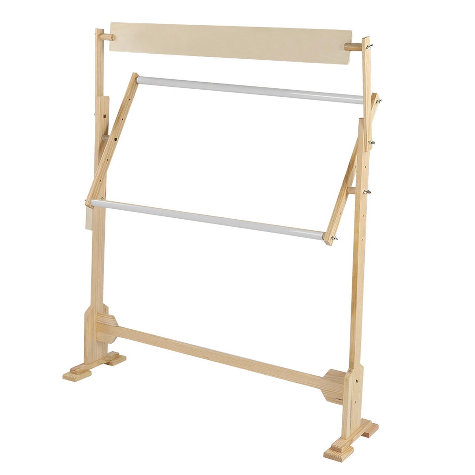 Регулируемая стойка для рукоделия Большого размера Стойка для вышивания Регулируемая деревянная рама Для вышивания крестиком Деревянная рама для вышивания