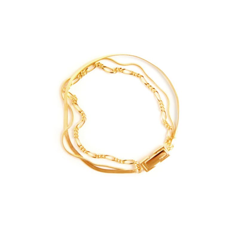 Egna Three Chain Bracelet