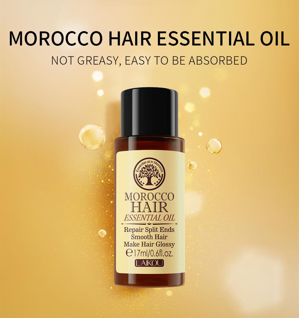 

Марокканское восстановление волос, поврежденный продукт, эфирное масло для роста волос, уход за волосами, аргановое масло для кормления, 17 мл