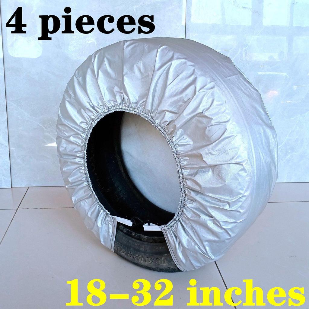 Universal Outdoor Tire Protector, Sun & Dustproof Oxford Cloth Cover