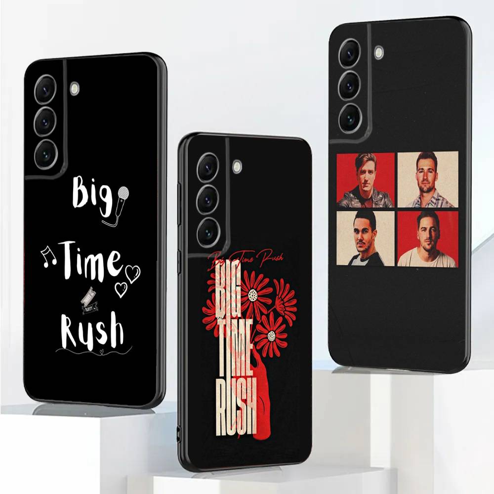 B-Big Time R-Rush Phone Case For Samsung Galaxy A20,A21s,A22,A31,A32,A52,A53,A72,73,A80,A91 Soft Black Cover