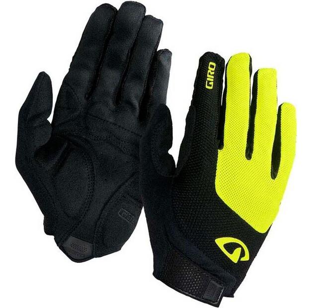 Велосипедные перчатки Giro Bravo Gel LF (жёлтый) S