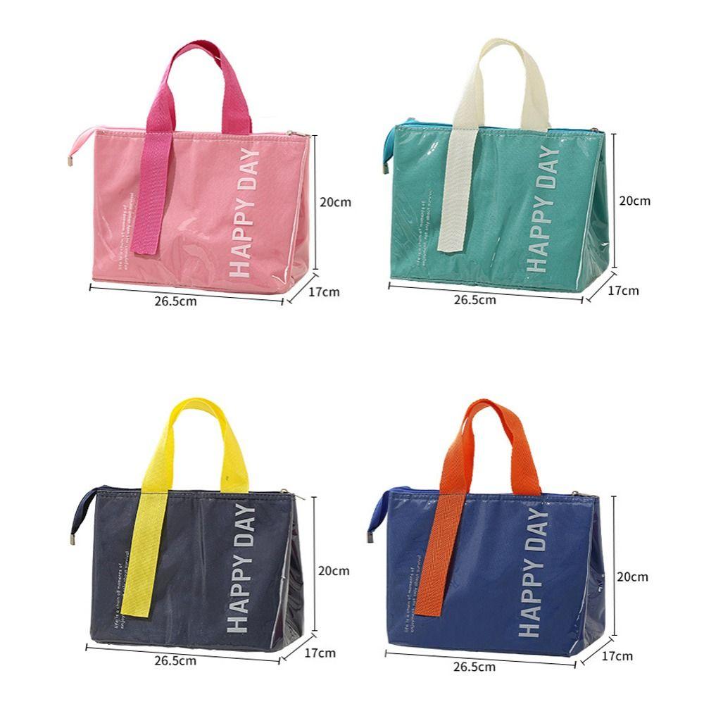 Large Capacity Picnic Food Storage Bag, Heat Preservation, Large Opening Design Lunch Box, Easy To Clean