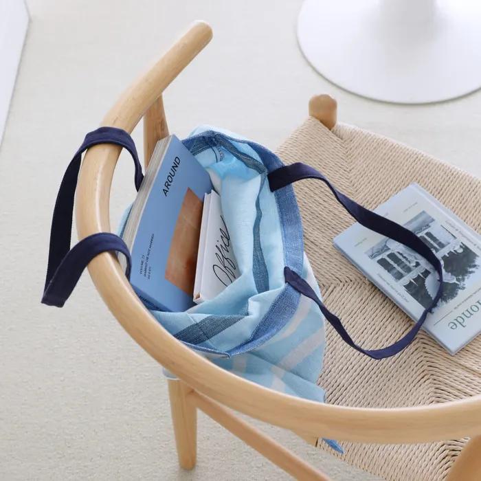 Eco bag, organic cotton, Ocean Tide