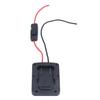 Power Tool Battery Adapter with Fuse Switch Wire Terminal for PARKSIDE X20V TEAM 20V PAP20A1 PAP20A3