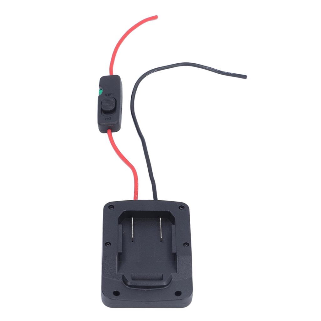 Power Tool Battery Adapter with Fuse Switch Wire Terminal for PARKSIDE X20V TEAM 20V PAP20A1 PAP20A3