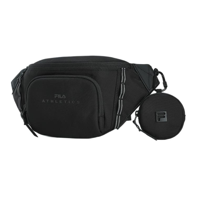 New FILA Fabric Crossbody Bag, Sling Bag Extra Small Men's Pitch Black A13M431103FBK