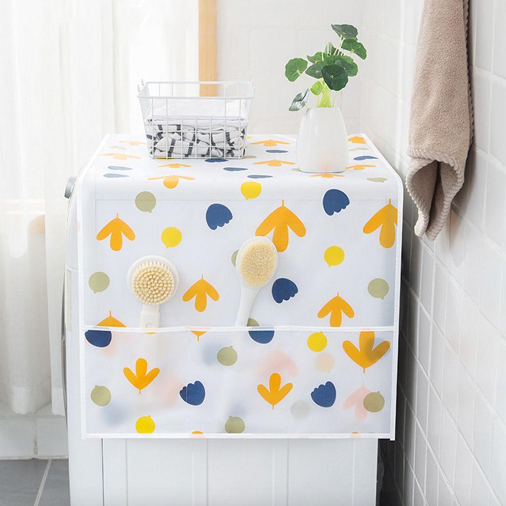 Waterproof Peva Cloth Tablecloth Dust Cover Anti-dust Cover Freezer Storage Bags Refrigerator