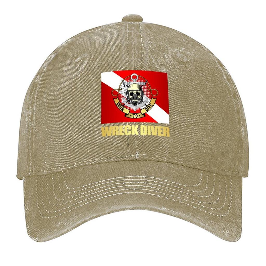 Wreck Diver BTD Baseball Cap Hood hiking hat fashionable Gentleman Hat Men Golf Wear Womens