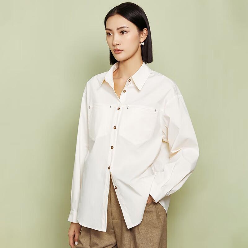 Shetu Women's Relaxed Fit Long Sleeve Shirt