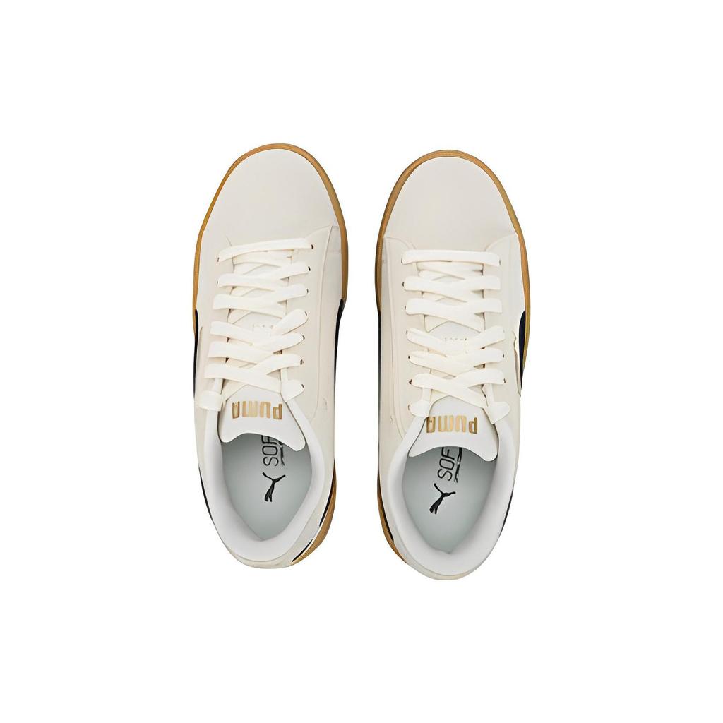 New PUMA Smash Platform V3 Sd 'Cream Brown' Women's 391942-01