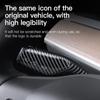 For Tesla Model 3 Model Y Full Package Trim Cover Of Carbon Fiber Matte Finish On Wiper Lever For Tesla 2022/2023