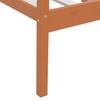 Vidaxl Bed Frame, Honey Brown, Solid Pine Wood, 90 X 200 Cm