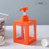 500/1000ML Shower Gel Bottle Large-capacity Lotion Dispensing Bottle Square Empty Pump Shampoo Bottle Dish Soap Container