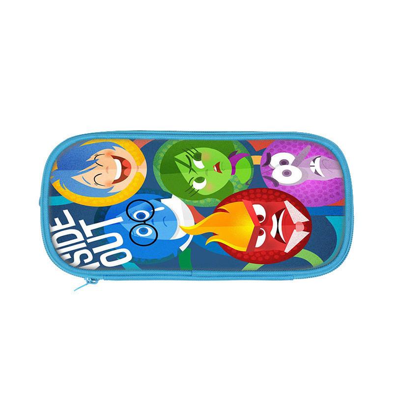 Inside Out Brain Characters Pencil Case With Large Capacity For Students And Office Use